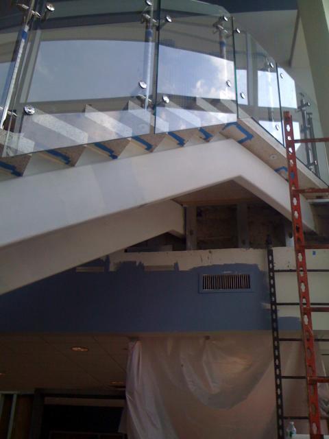 Glass Stair Railing